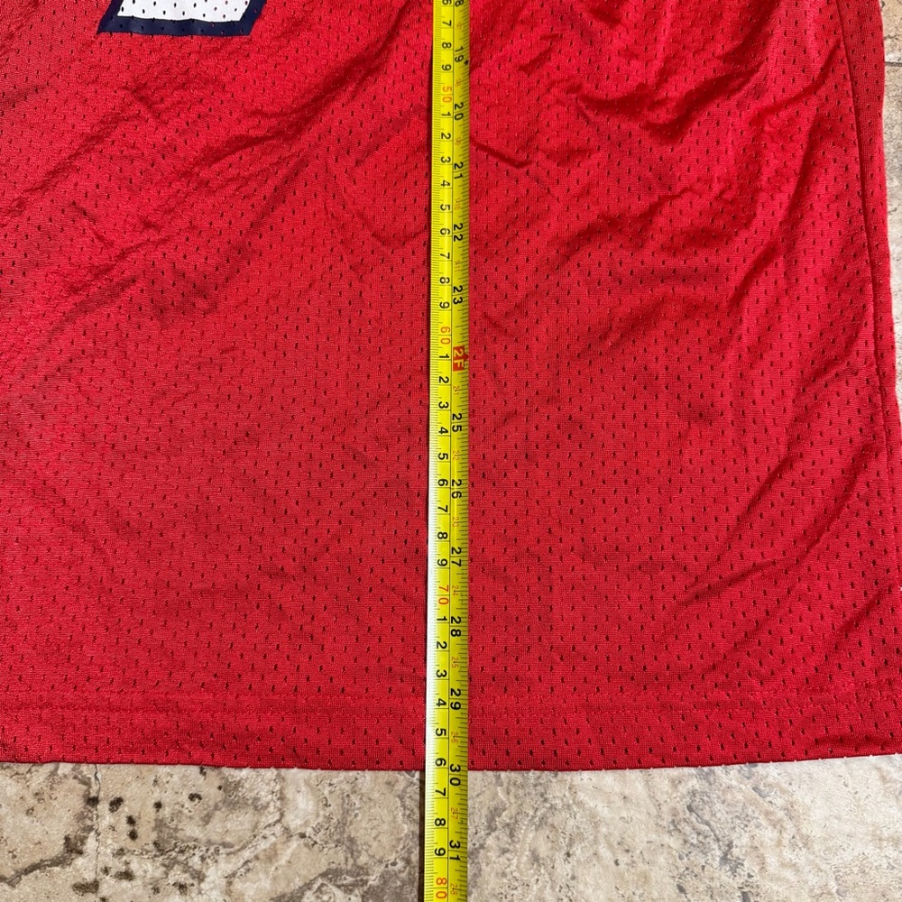 Ole Miss Rebels # 7 Red Nike Team Football Jersey Size Med NCAA - Picture 5 of 6